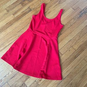 Red dress H&M size 10